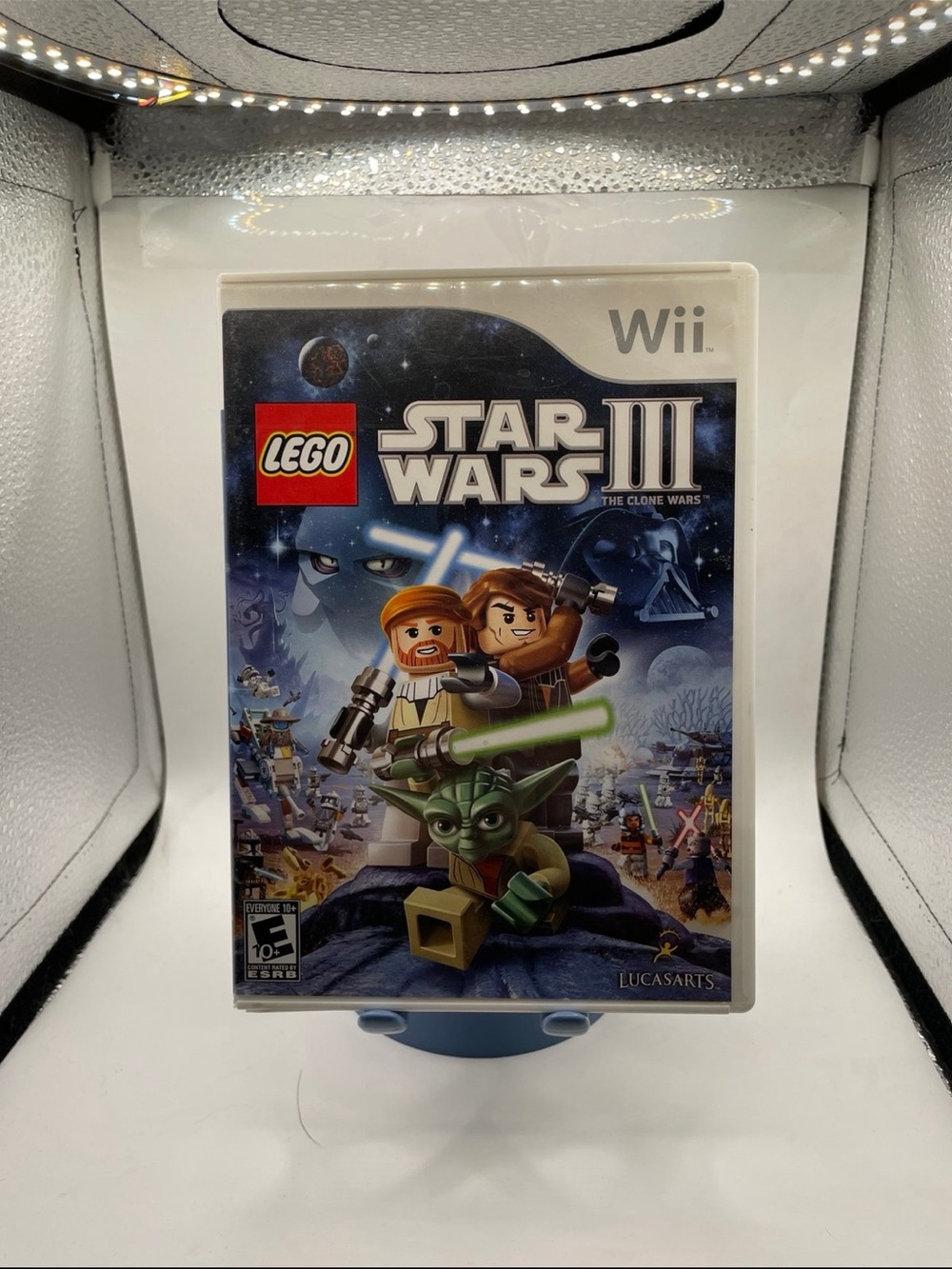 Lego Star Wars III Wii Game - White Case